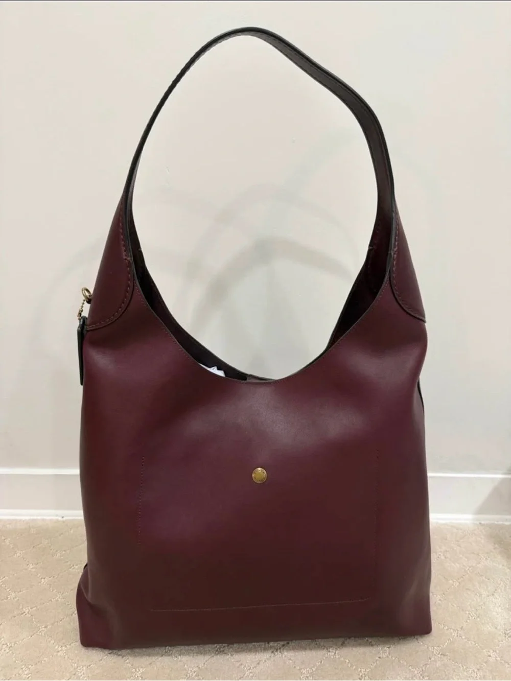 Coach Brooklyn Extra Large Leather Shoulder Bag